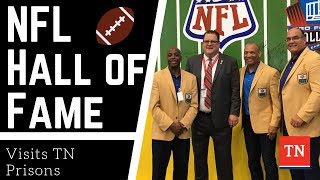 NFL Hall of Fame Visits TN Prisons