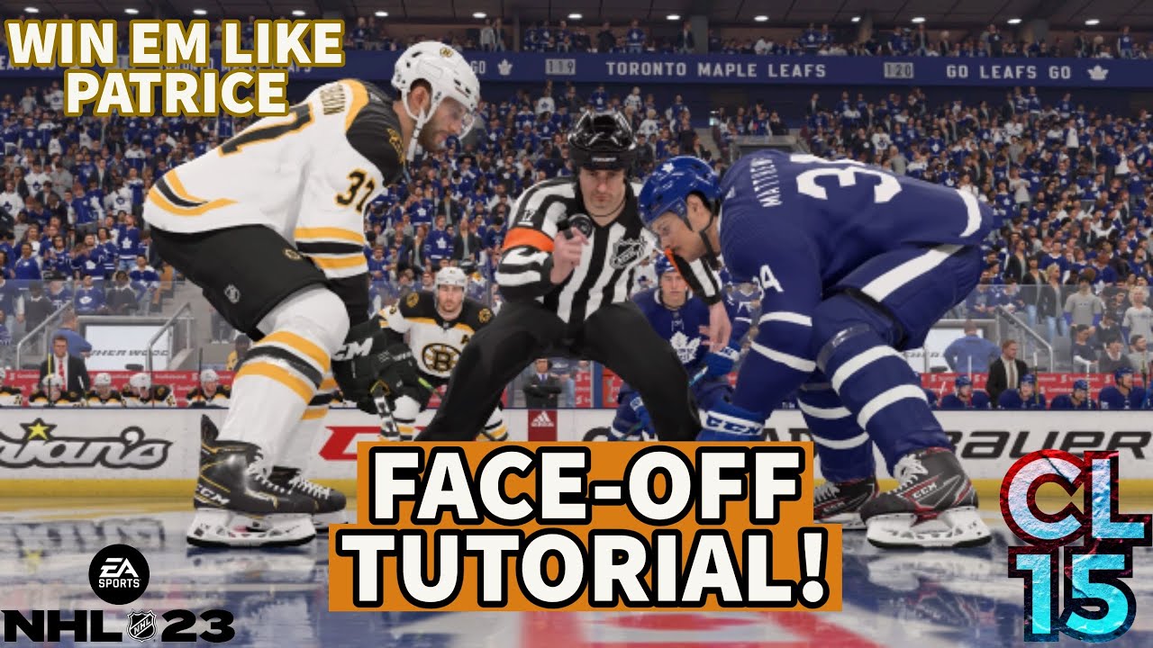 How To Win Face-offs In NHL 23! FACE-OFF TUTORIAL! NHL 23 Tips & Tricks ...