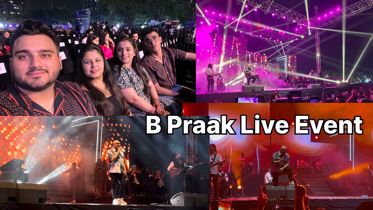 B Praak Live Concert | SuperMoon Event | What An Amazing Show - YouTube