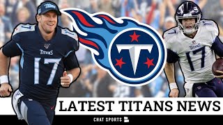 Today’s Titans News: Ryan Tannehill RETURNING Per Ran Carthon’s Press Conference From NFL Combine