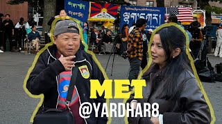 Met @yardhar8395| New York City Tibetan Gorshey 🇺🇸