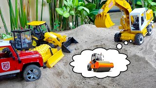 포크레인 중장비 자동차 장난감 트럭놀이 Excavator Toy Play with Truck Car