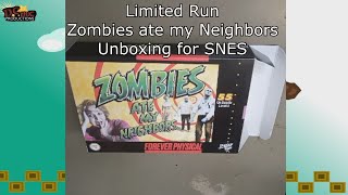 DCeric Productions: Zombies ate my Neighbors Unboxing (SNES, Limited Run)