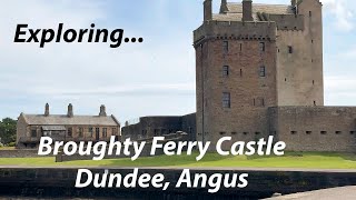 Broughty Ferry Castle, Dundee, Angus.