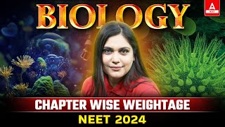Biology Chapter Wise Weightage | NEET 2024 | Garima Mam