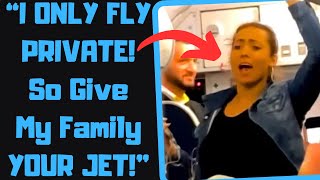 r/EntitledPeople - Karen Family Demands to Fly In a PRIVATE JET! Rages When Told