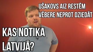 *NEDĒĻAS APSKATS* Vēbere neprot dziedāt, Ušakovs aiz restēm, Kariņš karo