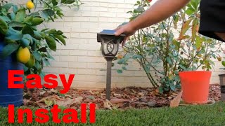 Solar Pathway Lights by XMCOSY Review