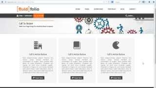 FluidFolio - Shortcode - Call To Action