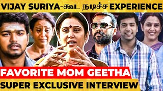 Thalapathy-யோட 1st day show பாத்தேன், Theatre-ல Fans ஓட பயங்கரமான Reaction🔥 - Actress Geetha Breaks