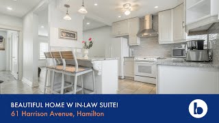 SOLD! 61 Harrison Ave | Hamilton Ontario | The Brandow Group [Video]