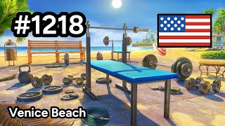 #1218 🇺🇸 (📕5-📄34-3) - Venice Beach - June's Journey