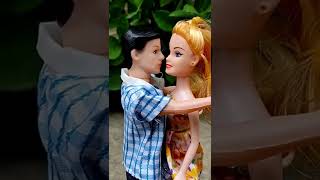 Barbie doll love || putul khela || new doll video #puppetshow #barbiedoll