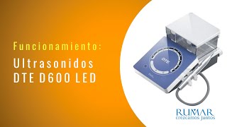 Ultrasonidos Dental Woodpecker DTE D600 LED | Funcionamiento (Inglés)