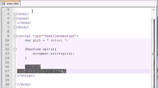 Beginner JavaScript Tutorial 11 Global Local Variables