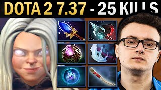 Invoker Gameplay Miracle with 25 Kills and Manta - Dota 7.37