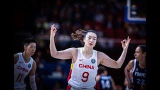 李梦23分中国女篮14分胜法国 时隔28年重返世界杯四强