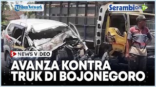 Kecelakaan Maut Avanza Kontra Truk di Bojonegoro, 3 Orang Dilaporkan Meninggal Dunia