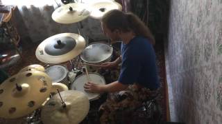 Тимофеев Игорь Михайлович, 20 лет , Идрица, Gorillaz – Feel Good (drum cover)  Drummers United 2016