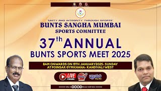 ✨⭕ Live ✨⭕ Bunts Sangha Mumbai || 37th Annual Sports || Ladies Throw Ball || Men's Volleyball