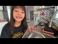 mendung mendung zara cute masak mie kuah jepang video anak mandiri vlog masak udon