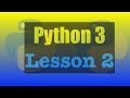 Python programming lesson 2 (Comparison & Equality operators)