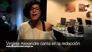 La Voz, Virginia Alexandre en La Opinión de Málaga