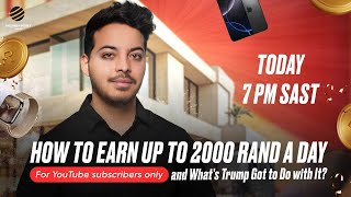 Free online training «How to Earn Up to R2000 in a 1 Day» | Host: Nawid Crypto