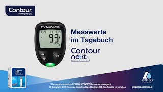 Messwerte im Tagebuch des CONTOUR NEXT | CONTOUR NEXT | mgdl | Österreich (de_AT)