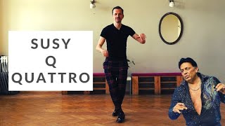 Susy Q Cuatro | Salsa Footwork Lesson