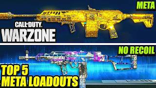 NEW TOP 5 *BROKEN* META LOADOUTS After UPDATE in BO7 WARZONE! (BO7 Warzone Best Loadouts)