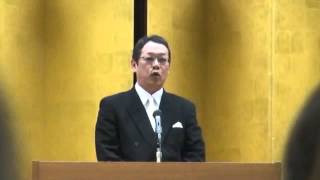 20140408 下京中学校　入学式　来賓祝辞