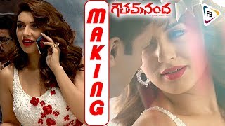 Goutham Nanda Movie Song Making video - Gopichand || Hansika
