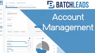 Batch Leads Tutorial: Account Management