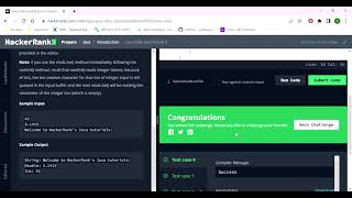 HackerRank Java - 4 (stdin, stdout - II)