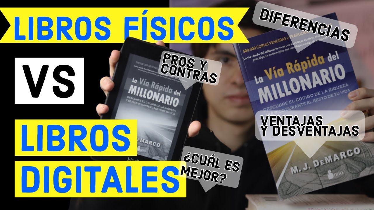 DIFERENCIAS Entre LIBROS FISICOS Y LIBROS DIGITALES - YouTube