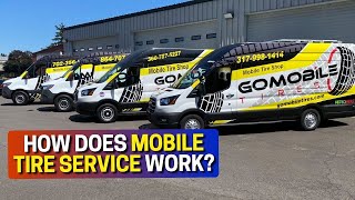 GoMobile Tires - The Ultimate Mobile Tire Shop Van