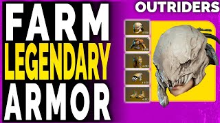 Outriders HOW TO FARM LEGENDARY ARMOR and GUARANTEED DROP EACH TIME – Outriders legendary Farm