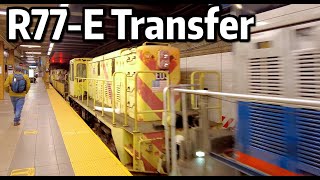 ⁴ᴷ⁶⁰ R77-E Locomotives being transferred to 38th St Yard in preparation for Rebuilding