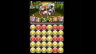 【パズドラ】タケミナカタ降臨！　超地獄級　光メタトロンPT　安定ノーコン