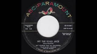 Hit The Road Jack - Ray Charles And His Orchestra- 45Rpm - Full Audio 1961 AM-PAR RECORD CORP.