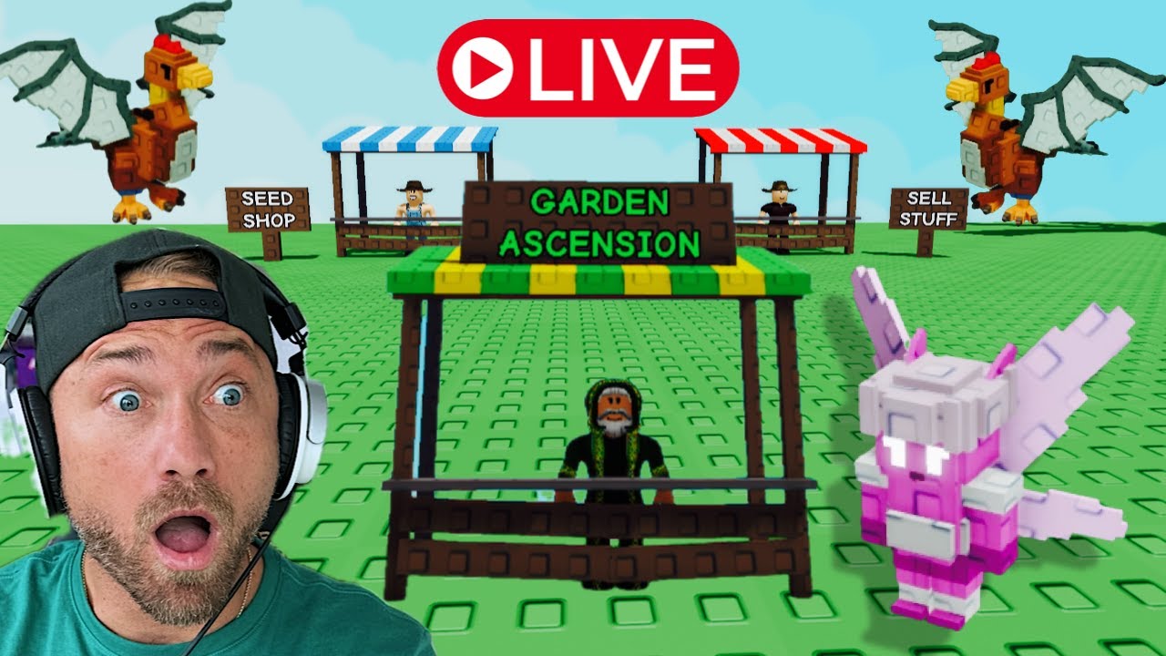 Playing Grow A Garden Until I Complete My Garden Ascension Youtube