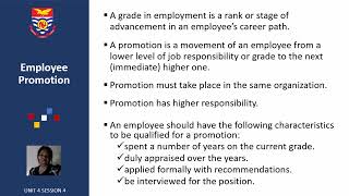 Human Resource Management Unit 4 Session 4