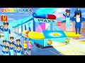 Train Police Kereta Api Datang Pasukan Polisi Yuta Kembar Cari Buronan Kabur Penjara | Sakura School