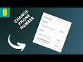 how to change number on ee