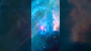 Hubble Space Telescope captured BUBBLE NEBULA  in space #Shorts