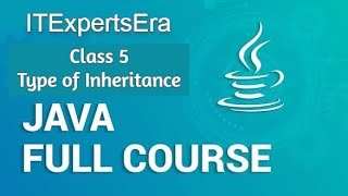 Java Type of Inheritance | Full Stack Course