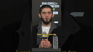 Inilah moment saat ISLAM makhachev menantang Monster kelas berat UFC brocklesnar #ufc280 #shortvideo