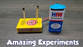 Easy Science Experiments to do at Home with Matchstick - Amazing Experiments