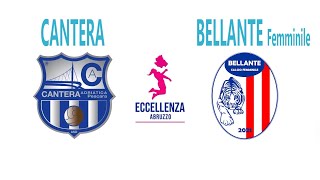 Eccellenza Femminile: Cantera Adriatica Pescara - Bellante Calcio Femminile 1-0